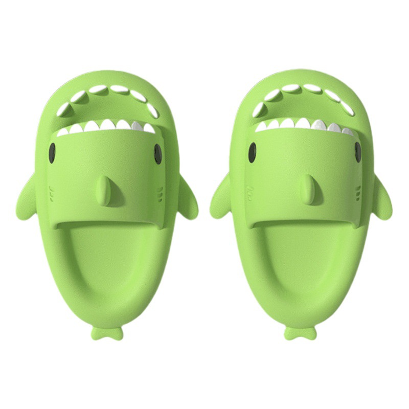 Thick bottom shark EVA slippers home children parent-child non-slip soft bottom baby sandals indoor children's sandals summer