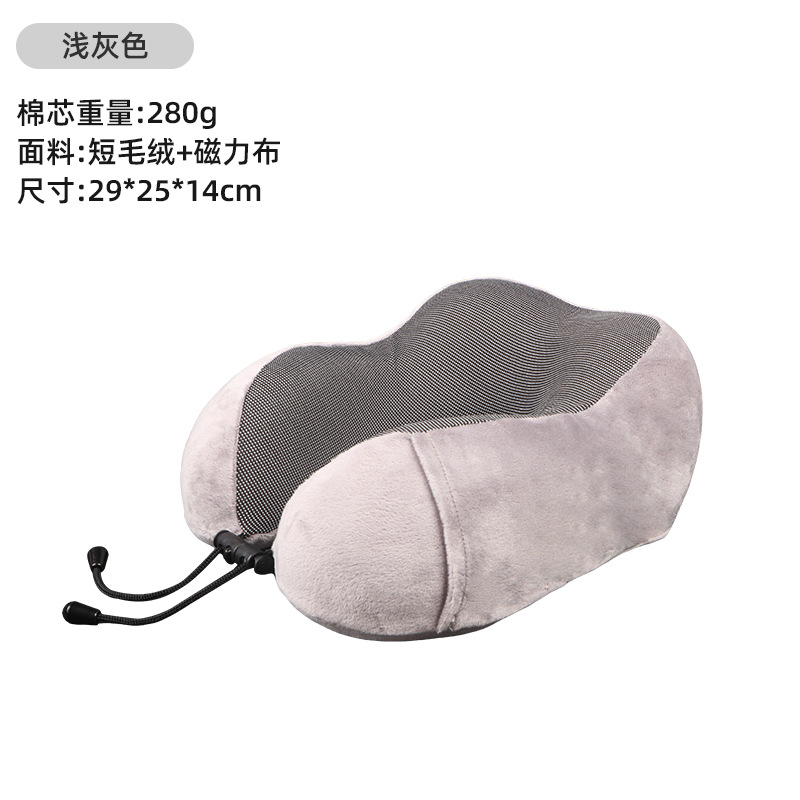 Picture of U-shaped Pillow Memory Cotton Neck Pillow U-shaped Office Nap Sleeping Pillow Amazon Explosions Travel Storage Neck Pillow
