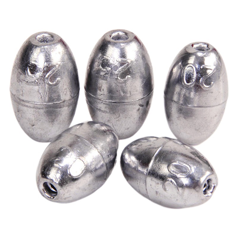 [Standard weight] a variety of grams olive lead pendant fishing gear wholesale pure lead production lead
