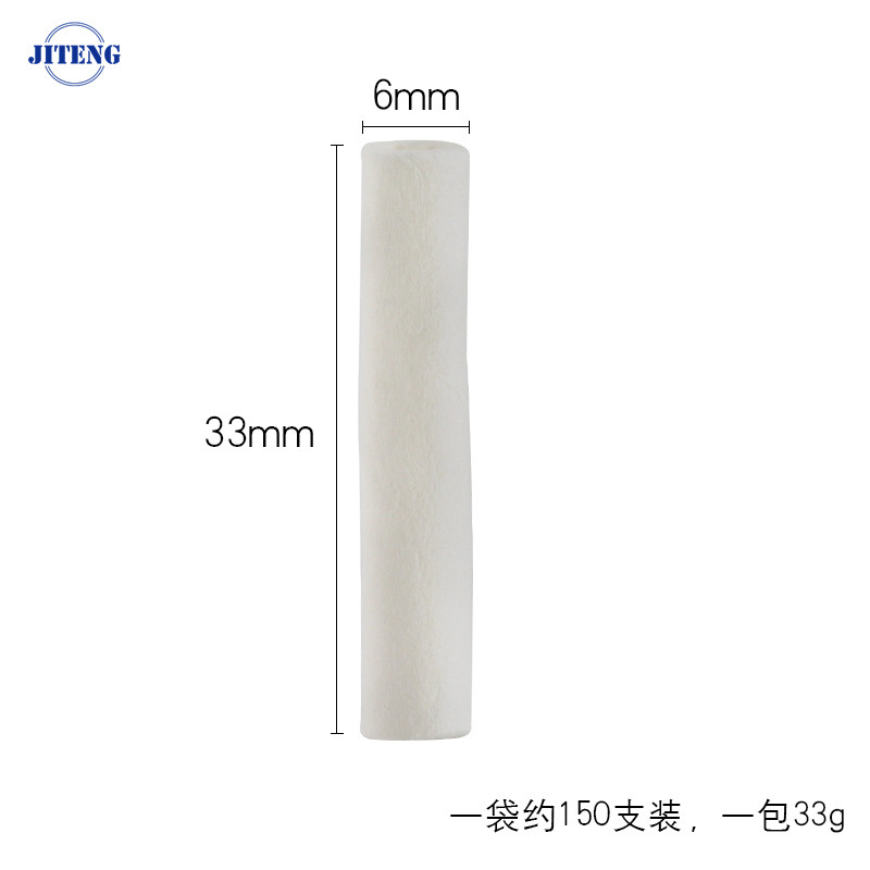 Picture of 150 6MM flue universal pipe filter smoking accessories wholesale bucket customer standing filter cotton paper core