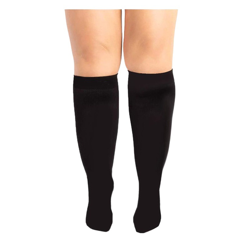 Amazon Cross Border Hot Sale Solid Color Compression Socks 4/5/6XL Plus Size Compression Socks Sports Fitness Compression Socks
