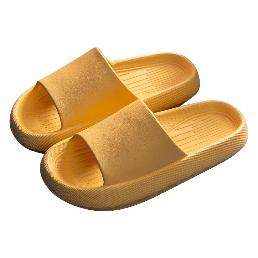 Women's Slippers with a Stepping-On-Poop Sensation, Non-Slip for Bathroom Use, Thick-Soled for Couples, Home Use, Men's Sandals, Comfortable for Summer Outdoor Wear