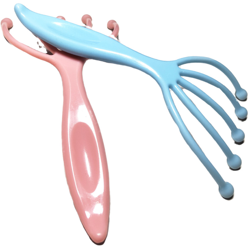 Steel ball five-claw head massage claw scalp grab octopus head ball manufacturer head massager