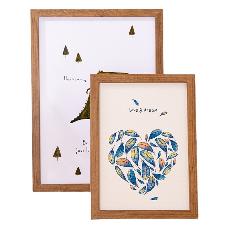 Large size 8k simple wall picture frame mounted 16 inch A4 display frame table creative decorative picture frame photo frame wholesale