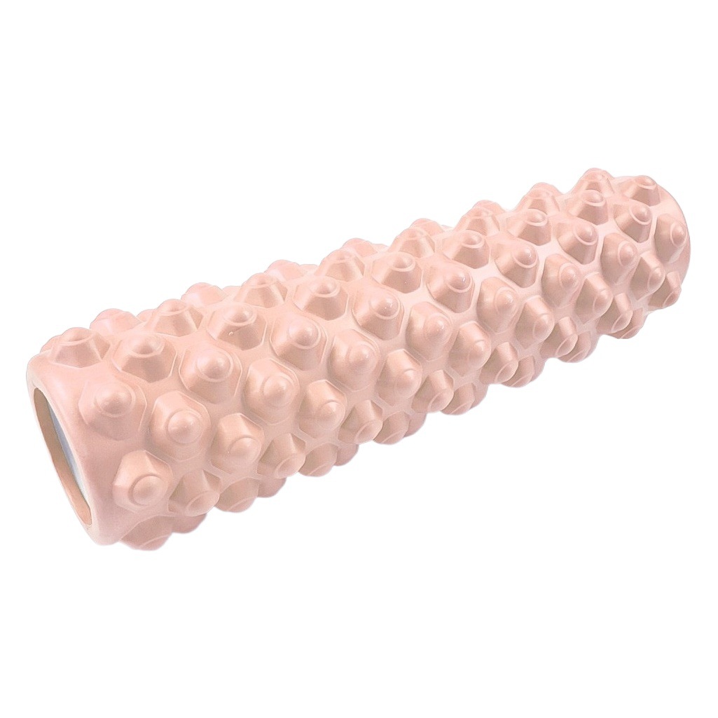 EVA floating point foam shaft hollow yoga column mace muscle relaxation fitness massage stick roller yoga supplies