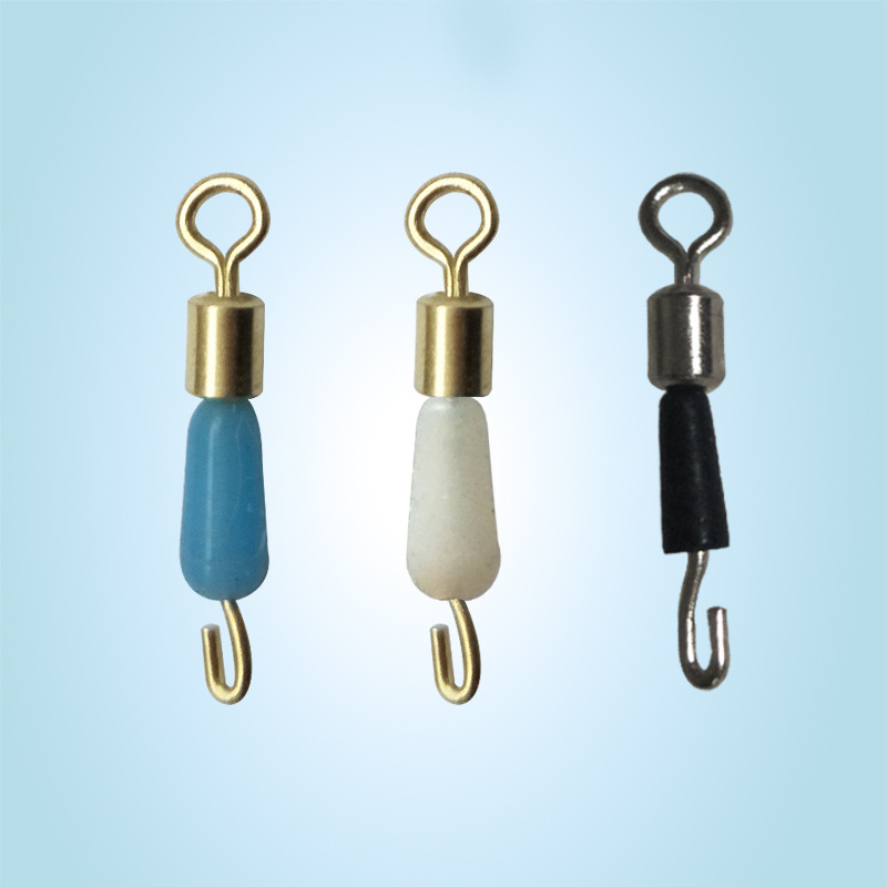 Sub-Line Clamp Connector Bulk Rubber Silicone Quick Pin Fishing Gear Fishing Supplies Fishing Accessories Fishing
