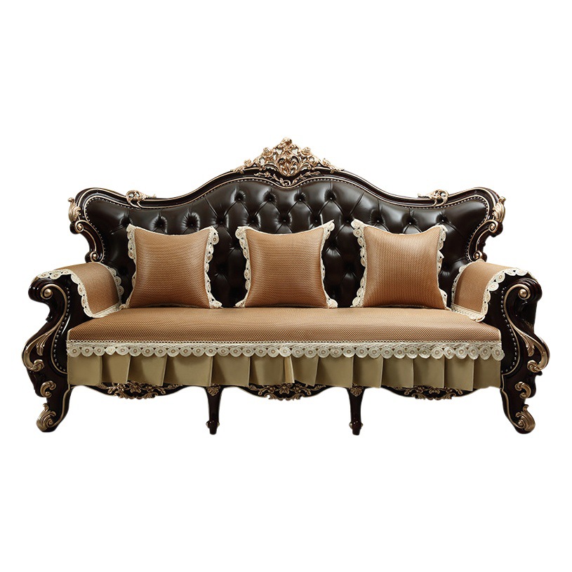 European Style Sofa Cover Summer Ice Silk Sofa Cushion Cover Summer Universal Mat Cushion Home Luxury Cushion Mat