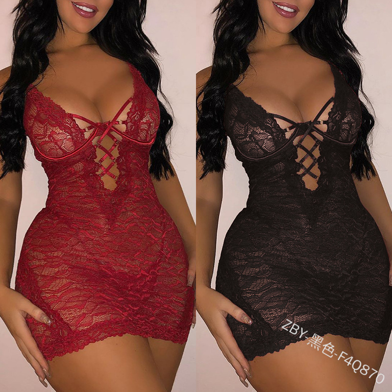 Foreign trade supply Amazon sexy underwear wholesale Europe and the United States Net red skirt