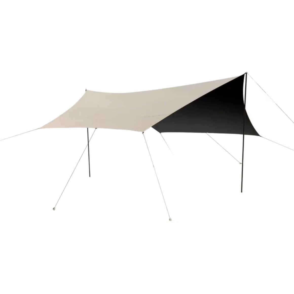 Canopy Tent Outdoor Beach Camping Sunshade Camping Sun Protection Rainproof Butterfly Hexagonal Awning Wholesale Outdoor