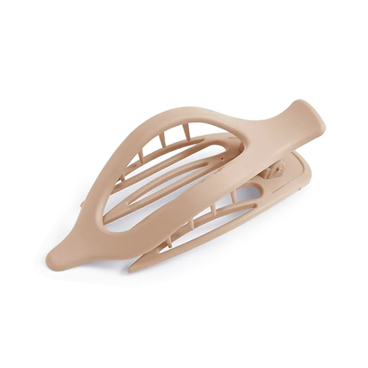 Picture of Cross-Border Large Flat Duckbill Clip Oval Hair Claw Clip European and American Fashion Back of the Head Claw Clip French Matte Hair Accessory