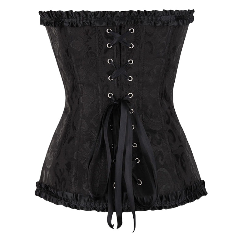 European and American gathered waist corset corset corset corset vest vintage corset corset