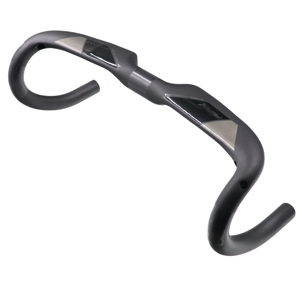 Carbon fiber bicycle curved handlebar road bicycle handlebar UD matt carbon fiber handlebar