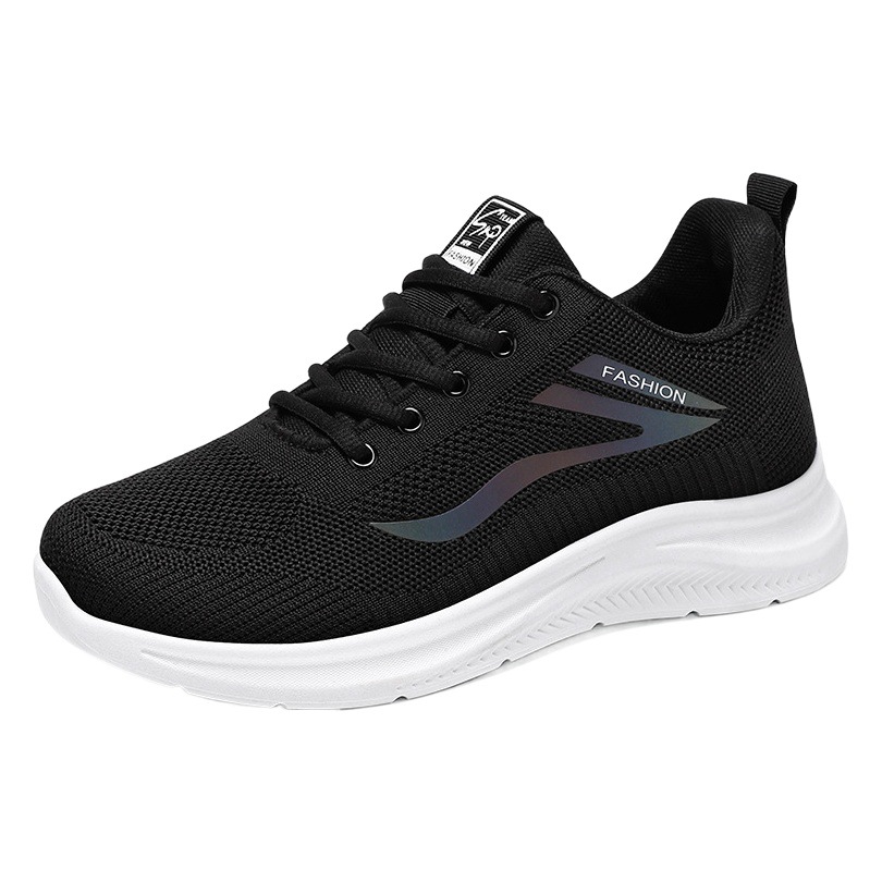 Men's Shoes, Autumn Cross-Border Simple Shoes, Versatile Casual Shoes, Men's Soft-Soled Lightweight Running Shoes, Breathable Sports Shoes