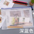 Picture of Wholesale Pvc Plastic A5 Large Capacity Mesh Zipper File Bag A3 Storage File Prenatal Check-Up Information A4 Storage Bag