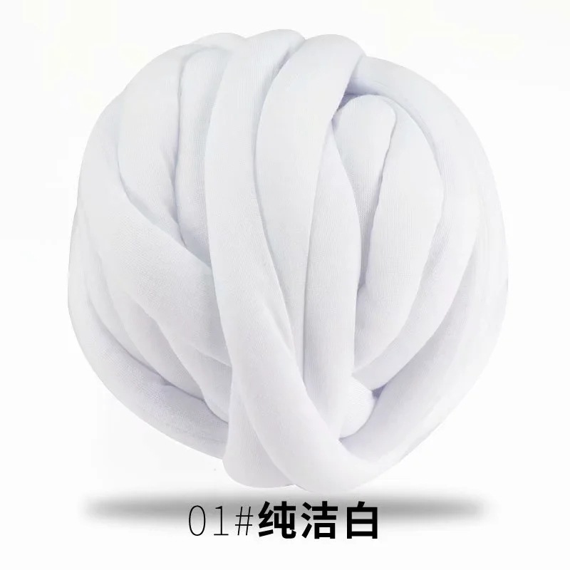 Picture of Heart-filled cotton coarse cotton fabric thread hand-woven blanket bag cat nest wool core-spun yarn thread machine-washed OHHIO new style