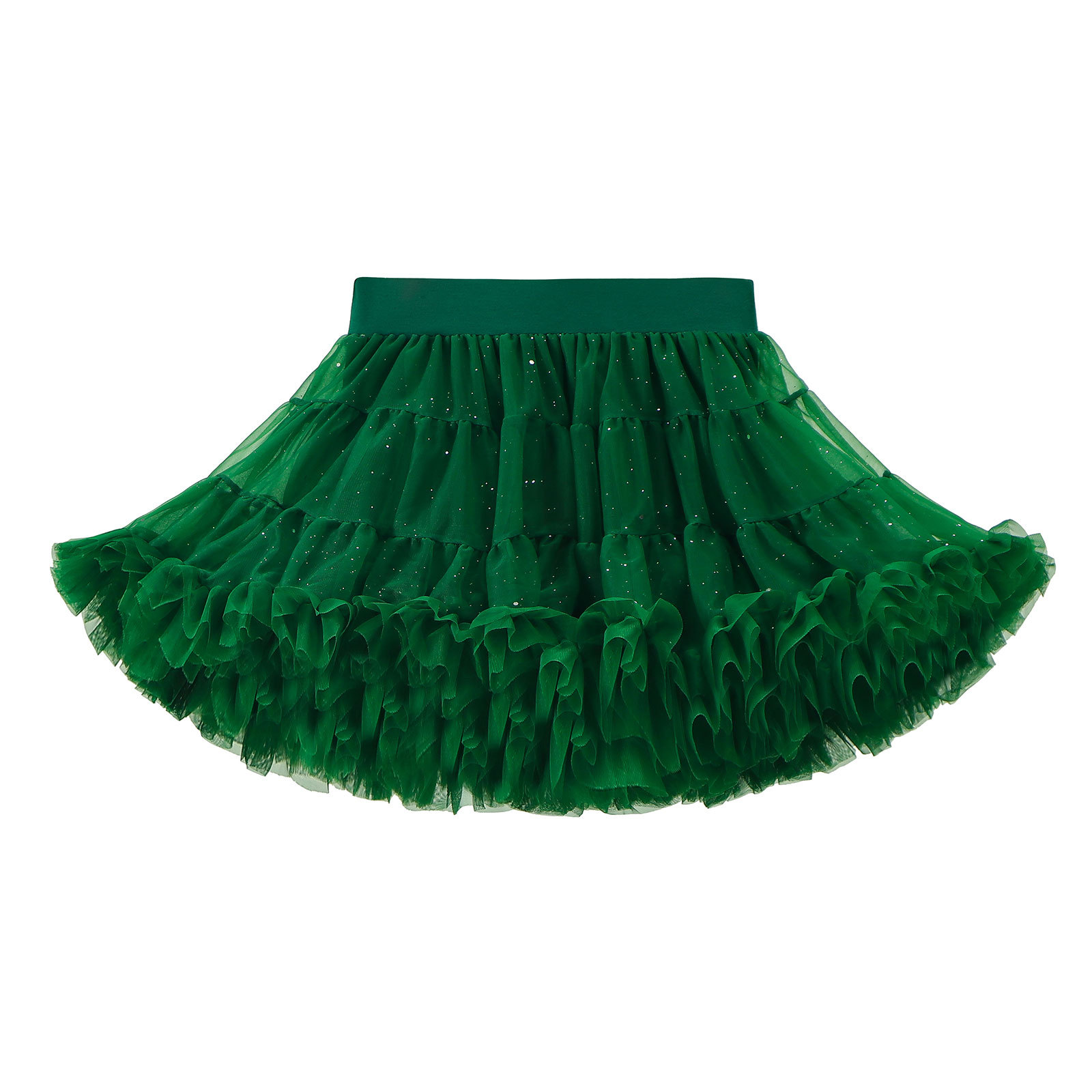 Picture of Tutu Skirt Girl's Skirt Christmas Explosion Cross-border Dark Green Mesh Skirt Girl's Skirt Children's Skirt