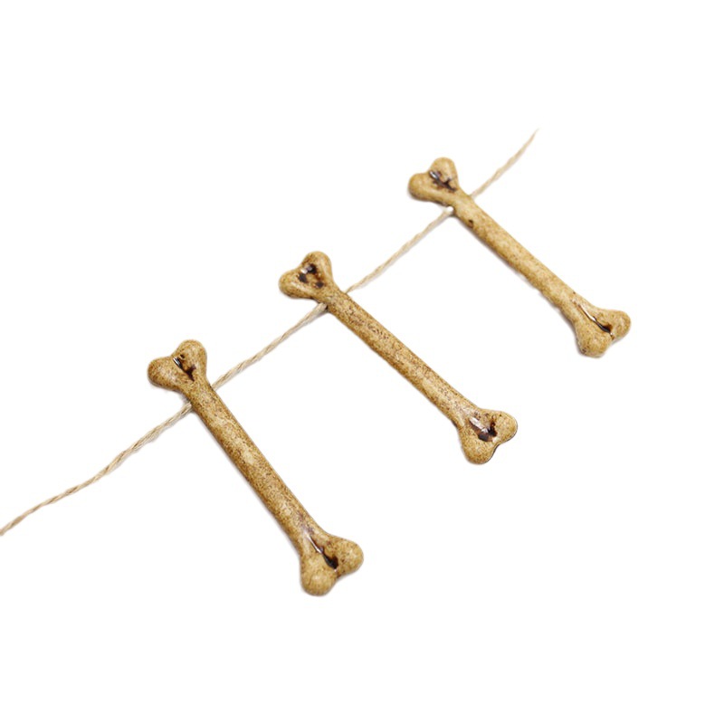 Picture of Zilin Cross-border Amazon Dead Day Halloween Gadgets DIY decorations with holes bones can be threaded bones