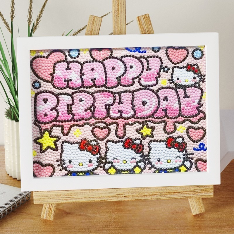 Picture of Children's DIY Diamond Painting Wholesale Princess Diamond Stickers Rabbit Dot Diamond Painting Kindergarten Handmade Educational Toys