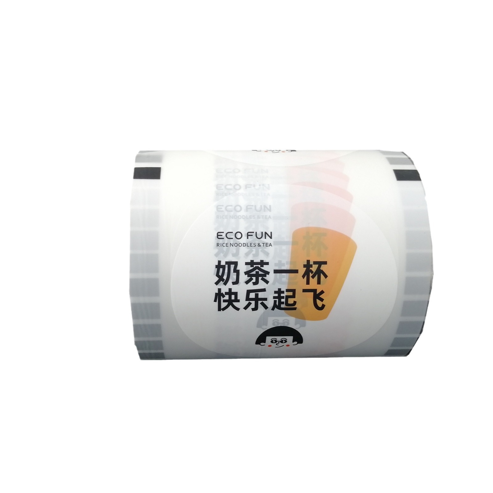Picture of Manufacturer Wholesale Disposable Milk Tea Sealing Film Plastic Film Milk Tea Soy Milk Cup Sealing Film Automatic Packaging Machine Roll Film