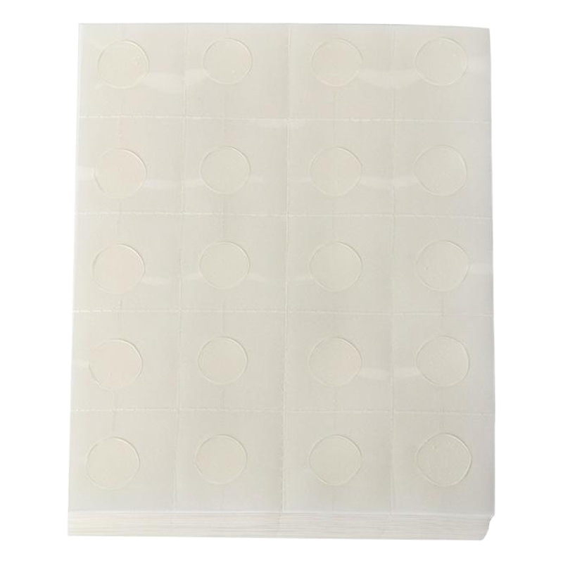 Wholesale round dispensing 8 Tablets 10 tablets 20 tablets 80 tablets flat sheet glue point stickers Children DIY adhesive environmental protection seamless dispensing