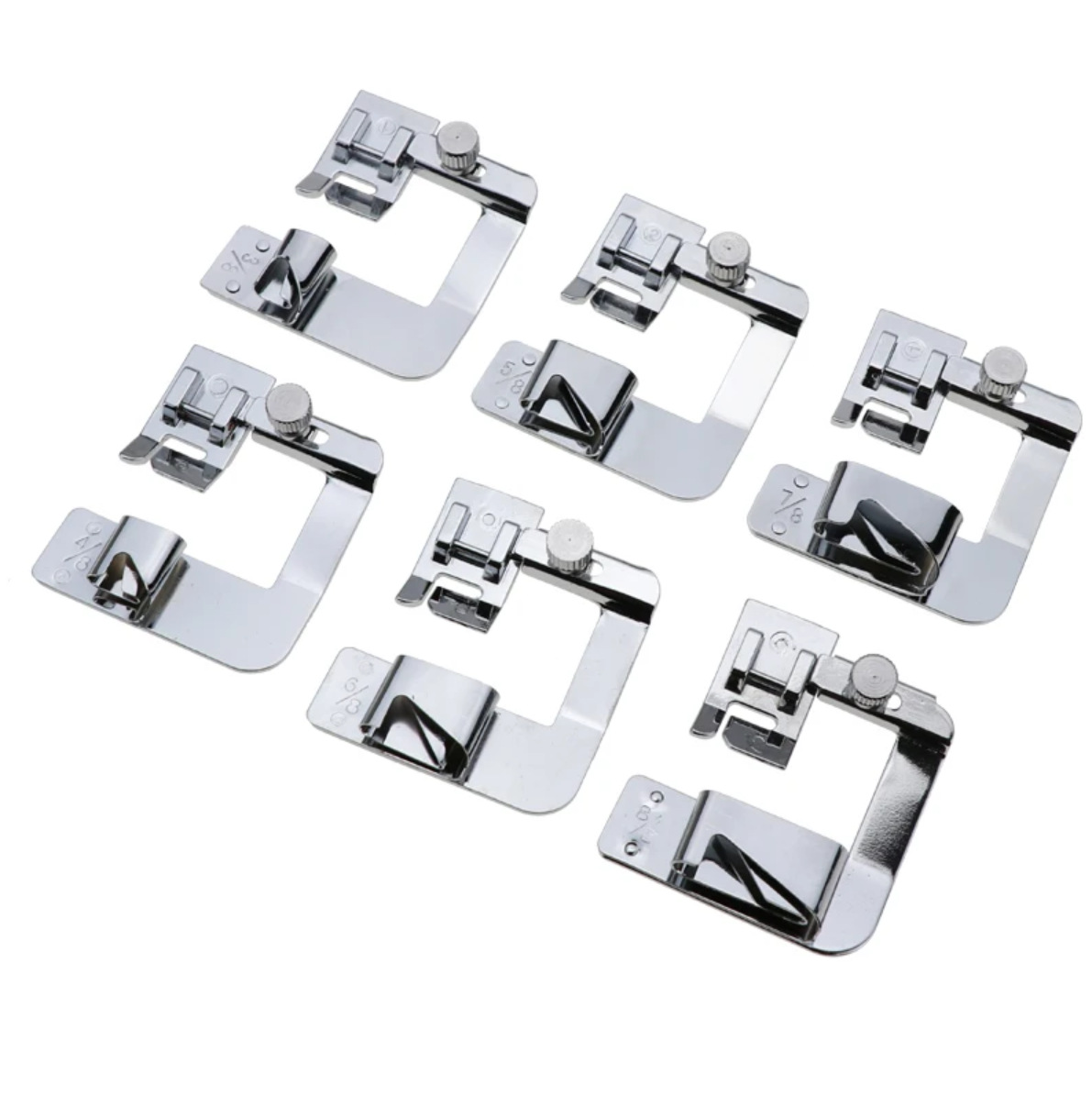 Picture of Multifunctional Household Cloth-Wrapped Presser Foot 6290-4 6/8 8/8 Hemming and Hemming Presser Foot Multifunctional Accessories