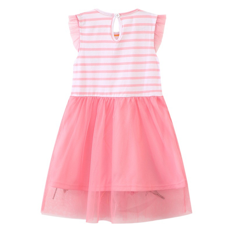 Picture of Girls skirt summer European and American children princess skirt sleeveless knitted girls dress factory wholesale