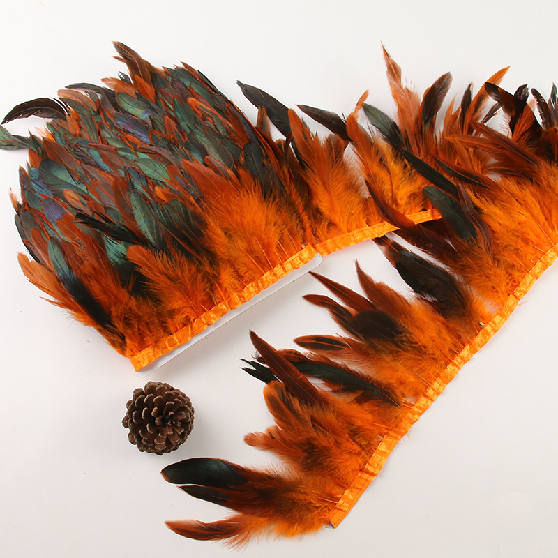 Picture of Factory wholesale diy feather hair green purple swimming cloth feather jewelry crafts decoration accessories clothing accessories