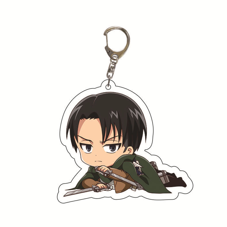Picture of Star anime peripheral acrylic keychain pendant wholesale attack giant creative jewelry gift