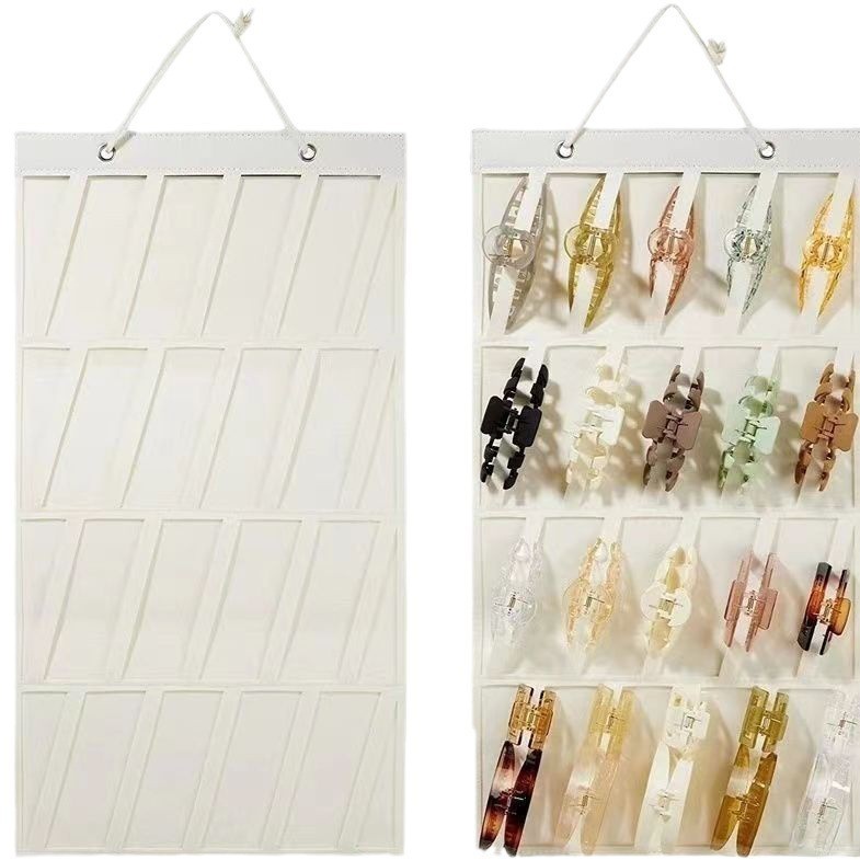 Felt Hair Accessories New Hanging Bag Storage Bag Princess Hairpin Storage Wall Mounted Children's Hair Accessories Storage Wall Hanging Headwear