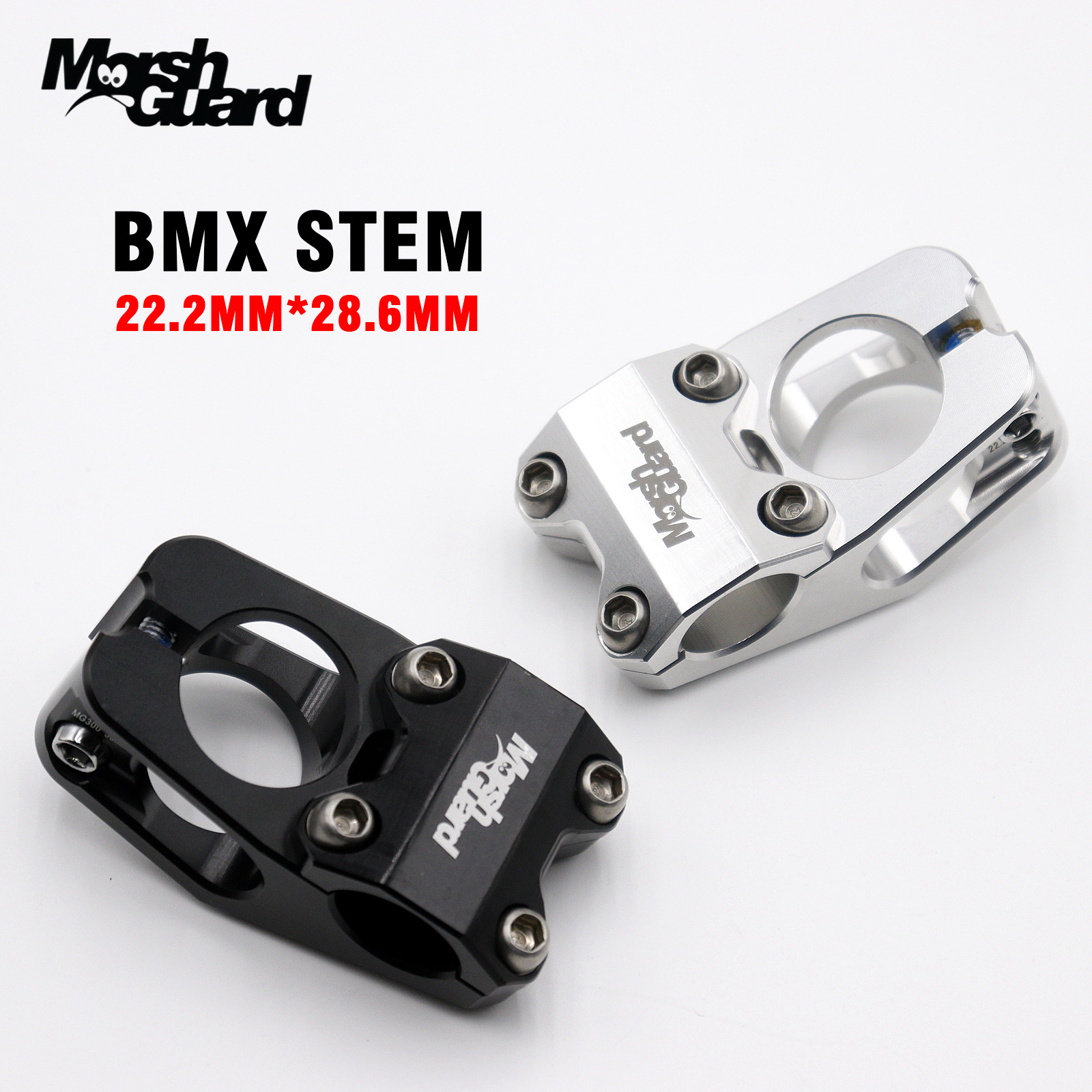BMX stand 22.2mm street car climbing folding car BMX performance car CNC riser aluminum alloy 28.6mm