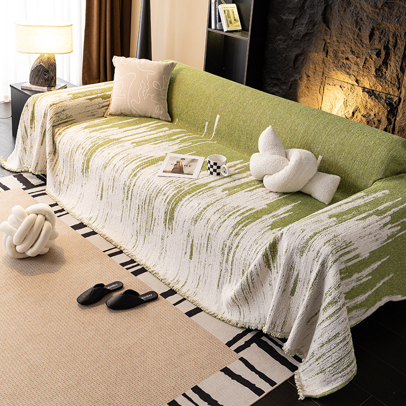 Chenille Simple Sofa Cushion Light Luxury All-inclusive Sofa Cover Sofa Towel Four Seasons Universal Sofa Cover Cloth Sofa Cover