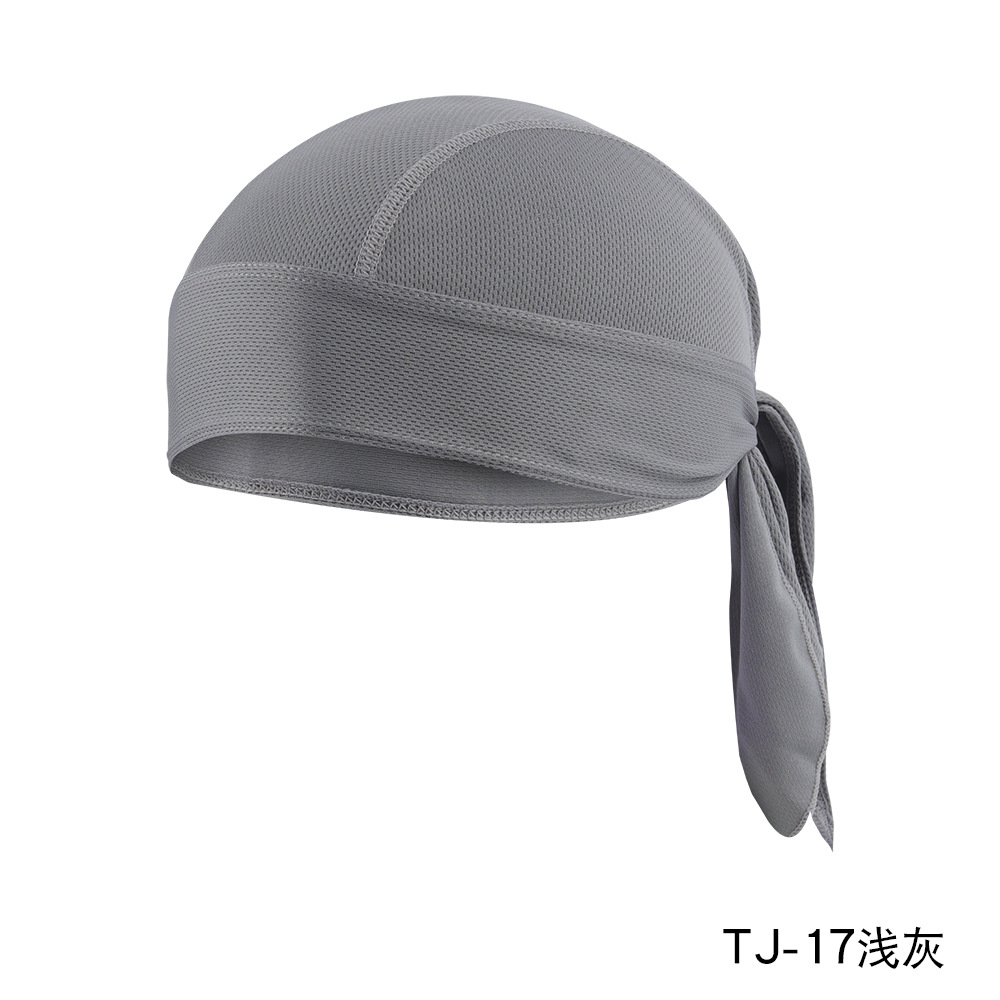 Picture of Outdoor Cycling Pirate Hat Quick-Drying Sports Turban Moisture-Wicking Breathable Sun Protection Hood Pirate Turban Small Hat