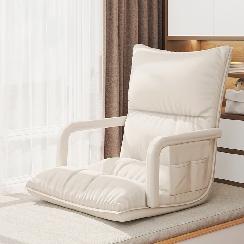 Bed Backrest Chair Student Dormitory Tatami Single Folding Chair Home Bay Window Lie Sleeping Lazy Sofa