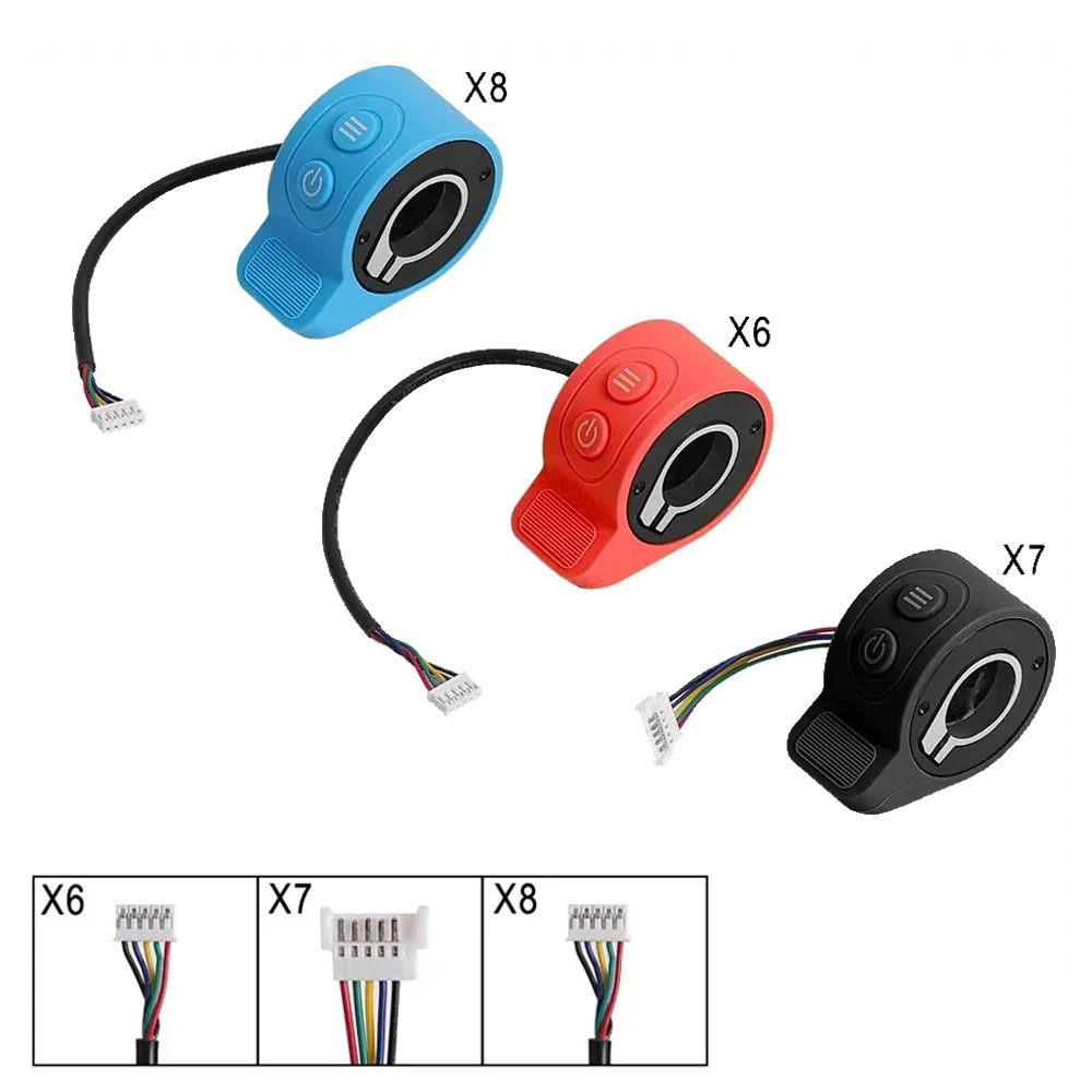 Suitable for Hx X6 X7 X8 Scooter Thumb Dial Accessories Speed Controller Throttle Knob Assembly Accessories