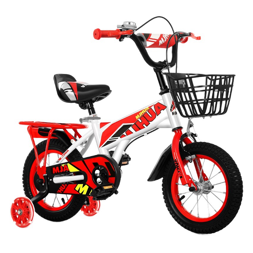 Picture of Children's Bicycle 12inch Stroller 16inch Bicycle 20 Inches 5-9 Years Old Mountain Bike Bicycle with Auxiliary Wheel Cycling
