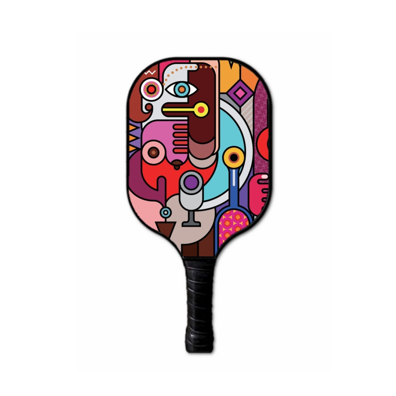 Picture of Pick racket USAPA institution glass fiber pick racket carbon fiber pick racket club training racket