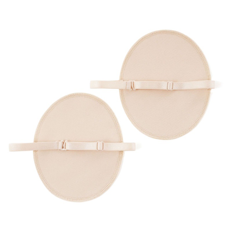 in stock HD006 Underarm Sweat Pad Washable Japanese Absorbent Quick-drying Sweat Pad Cotton Shoulder Strap Embarrassment-free 2 Pack