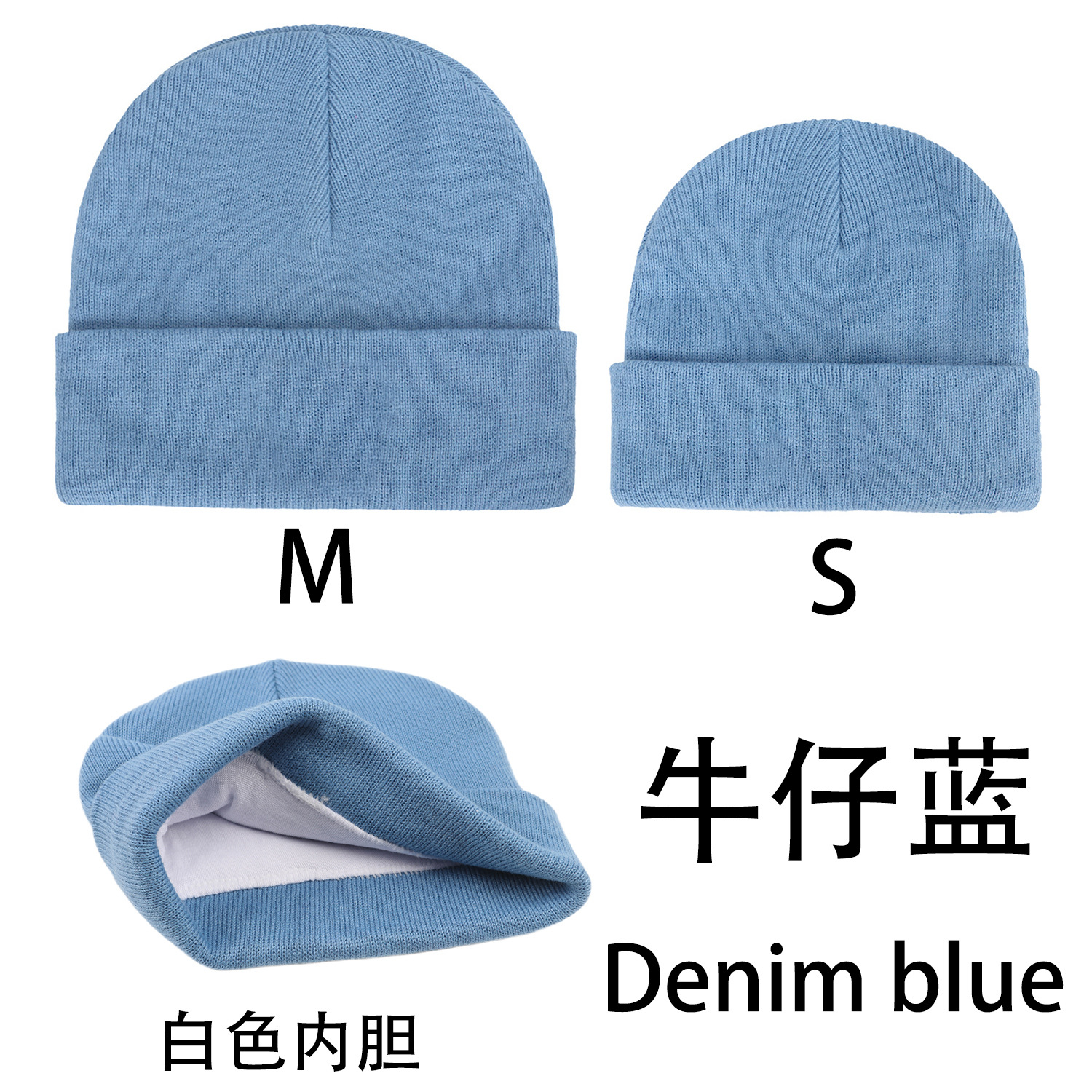 Picture of Factory direct in stock wholesale cross-border foreign trade explosions children adult autumn and winter knitted hat parent-child wool hat