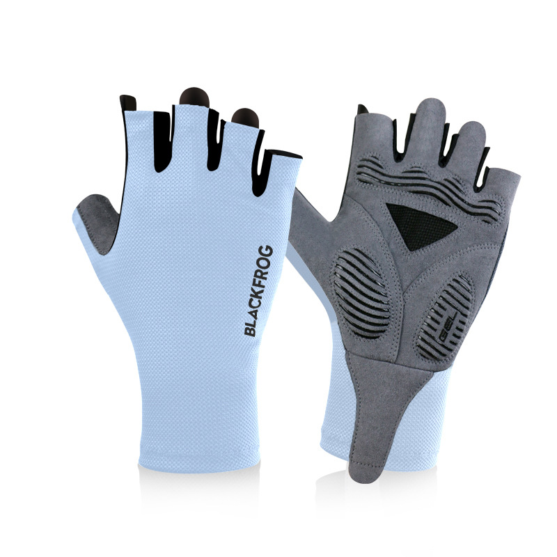Picture of BLACKFROG Half Finger Cycling Gloves Shock Absorption Breathable Summer Outdoor Sports Mountain Bike Cycling Gloves