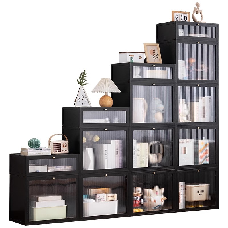Picture of Simple Bookshelf Floor Bookcase Children's Reading Area Picture Book Rack Wall Storage Rack Living Room Household Storage Rack