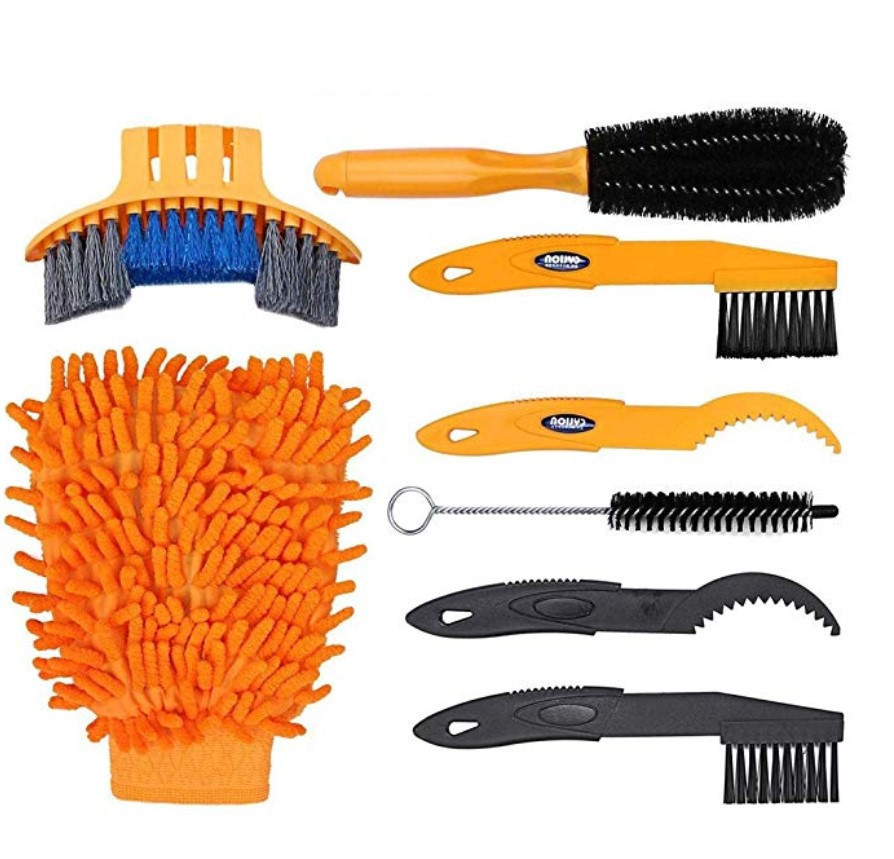 Race collar cleaning suit bike chain washer mountain bike cleaning tool suit brush suit big brush