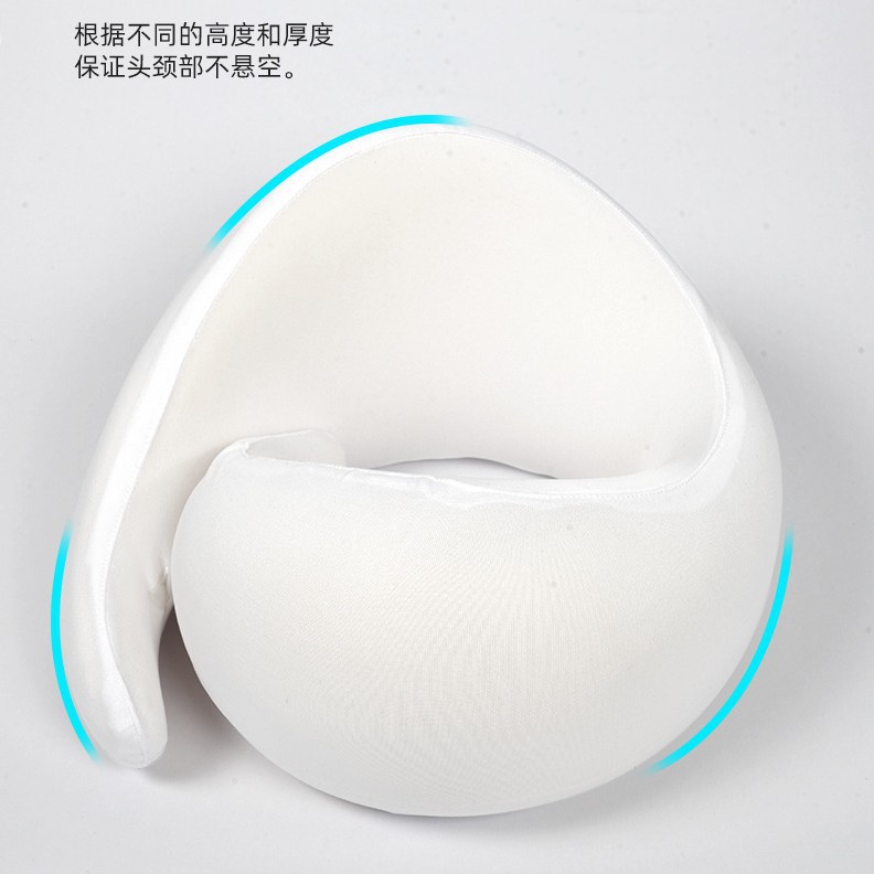 Picture of Travel U-shaped Aircraft Pillow Cervical Cervical Neck Protection Pillow Memory Foam U-shaped Pillow Collectable Folding Pillow