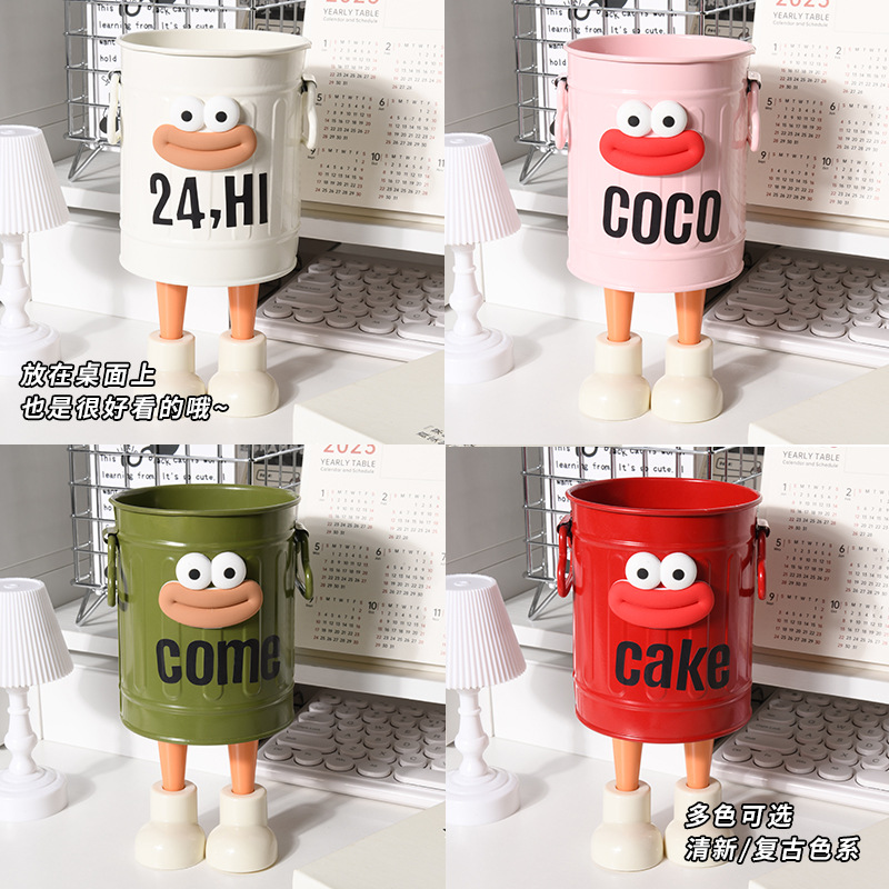 Funny Pen Cute High-value Student Desktop Pen Box Large Capacity Simple Storage Barrel Creative Office Stationery