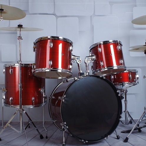 Calworth drum set adult drum suit beginner performance musical instrument five drums three cymbals drum set wholesale
