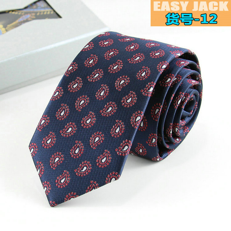 Picture of Men's tie Korean narrow fashion Wedding groom best man casual tie 6cm business professional collar fittest wholesale