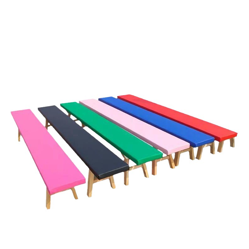 Picture of Children's Dance Stool Solid Wood Gymnastics Stool Leg Press Stool Dance Practice Stool Balance Training Stretch Stool Practice Stool