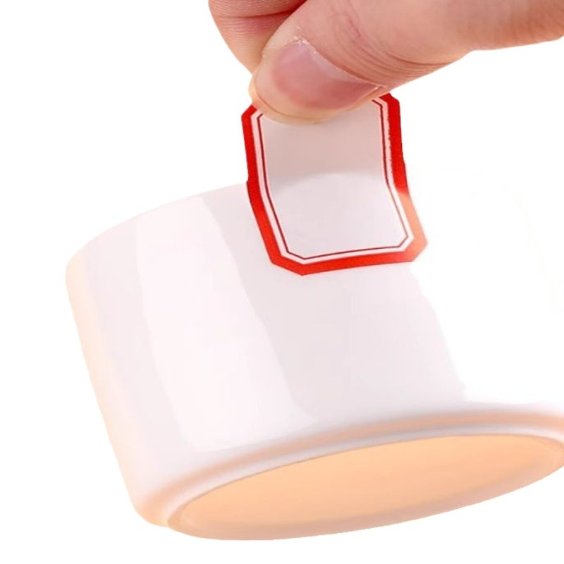 Self-adhesive label stickers classification label stickers waterproof oral paper handwriting pasting price name label paper