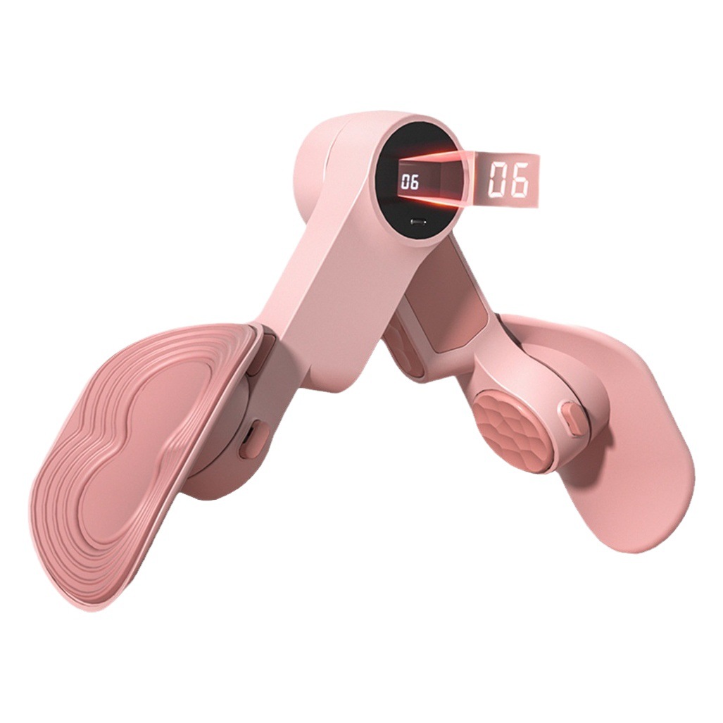 Intelligent counting timing leg clip exercise leg pelvic floor muscle trainer multifunctional leg yoga fitness equipment