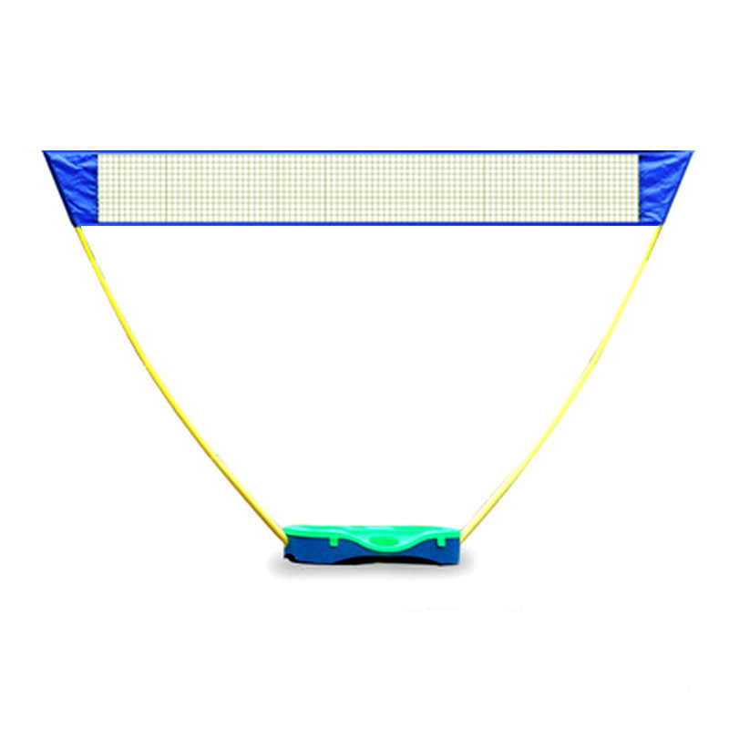 Accessories 3M Outdoor Portable Quick Pack Storage Badminton Net Rack Parent-Child Sports Beach Ball Badminton Net Post Cue