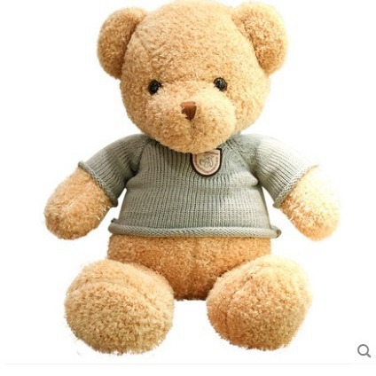 Picture of Sweater Teddy Bear Hug Bear Doll Plush Toy Bear Pillow Doll Wedding Gift Cute